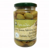 Olives vertes grecques biologiques Chalkidiki saumure huile d'olive