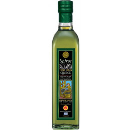 Huile d'olive vierge extra grecque AOP Kalamata récoltée manuellement extraction à froid non filtrée fruité vert sans amertume