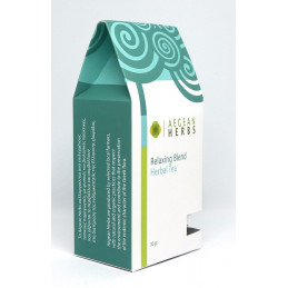 Mélange herbes et plantes médicinales pour tisane relaxante et calmante