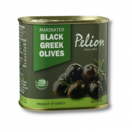 Olive noire naturelle marinée aux herbes aromatiques à l'huile d'olive