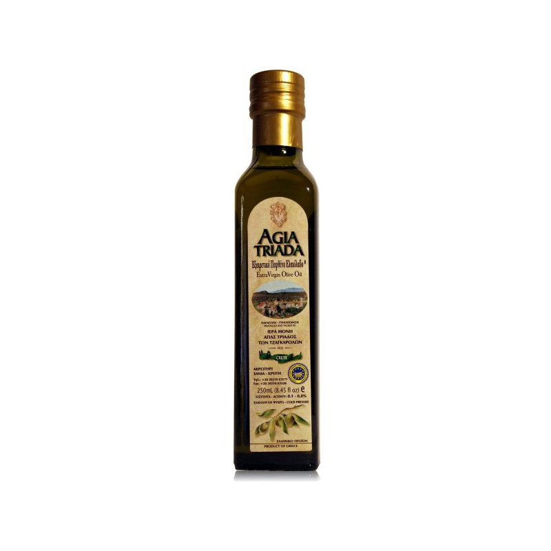 Huile d'olive de Crète 1ère pression  monastère AGIA TRIADA bidon 3 l huile