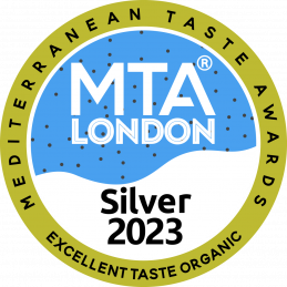 L'huile d'olive extra vierge bio SITIA obtient la médaille d'argent aux Mediterranean Awards 2023 pour "Excellent Taste Organic"