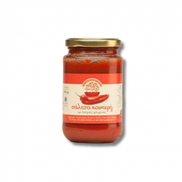 sauce tomate et poivron de Florina 100% naturelle sans colorants, ni conservateurs, ni sucres ajoutés, 340g net