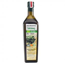 Huile d'olive vierge extra crétoise biologique AOP Mylopotamos Rethimnis Kritis - LATZIMAS  en bouteille 1 Litre
