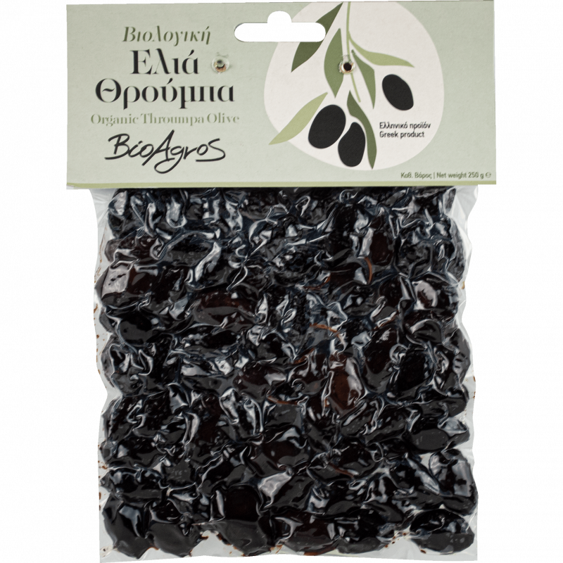 olives noires à la grecque biologiques