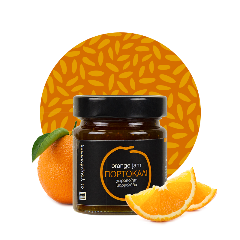 confiture d'orange traditionnelle produite à la main et préparées en chaudron de cuivre sans colorants ni conservateurs