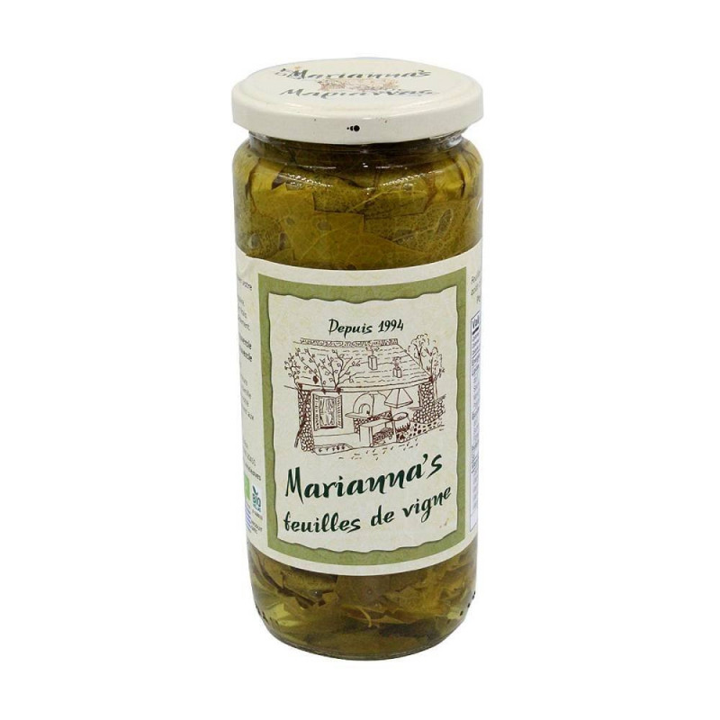 Feuilles de vigne biologiques
