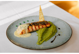 Saumon en croûte d'épices