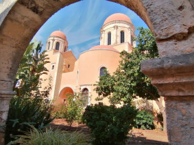 Monastère d'agia triada, Crète